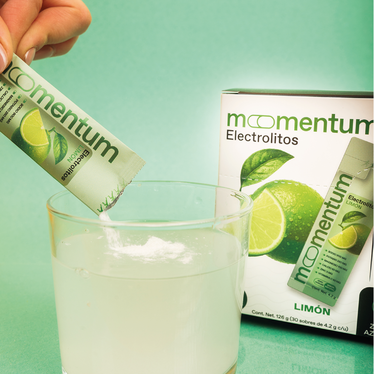 Electrolitos Limón · 8 PACK