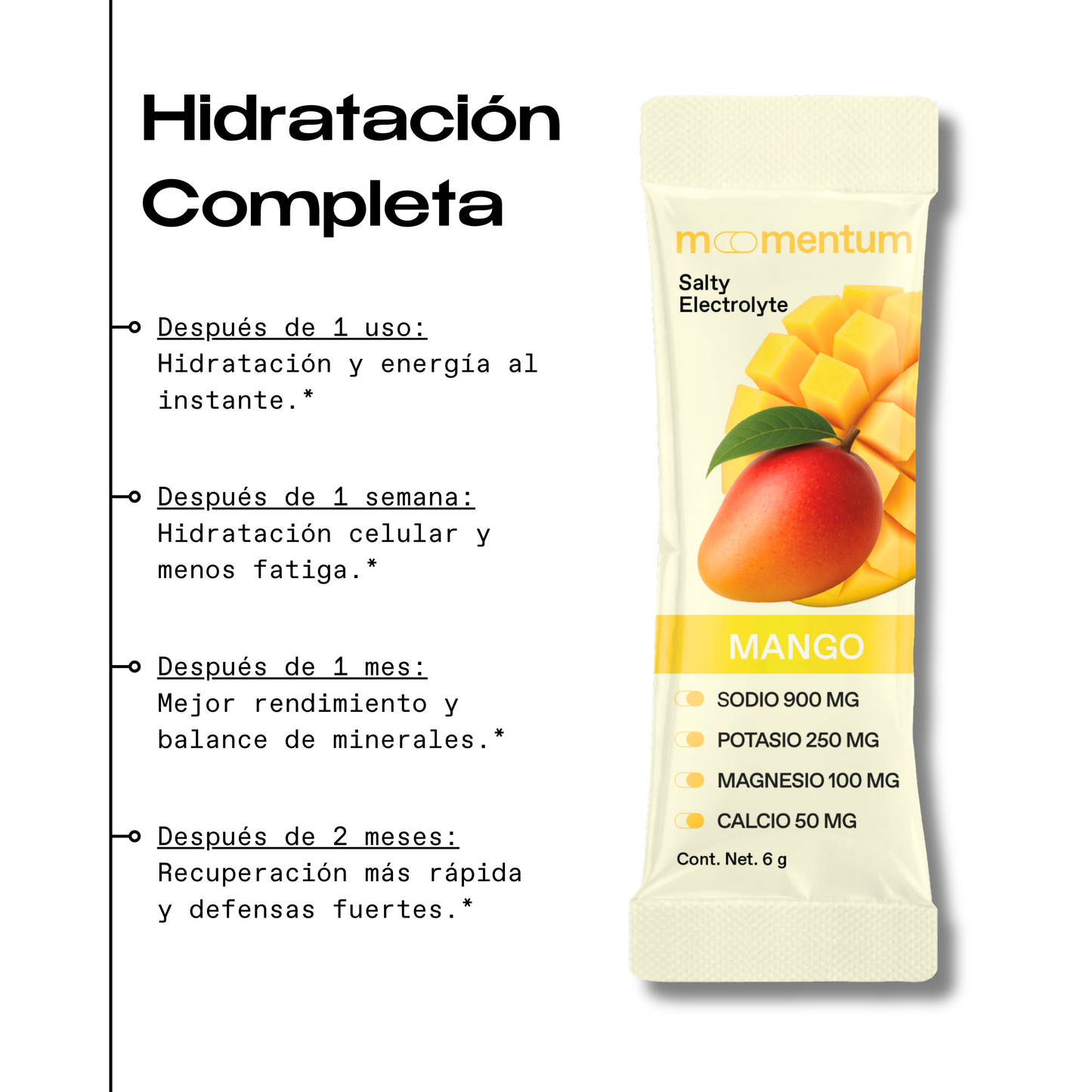 Electrolitos Mango Salty