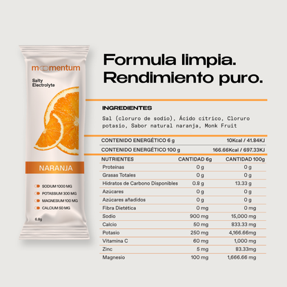 Electrolitos Naranja