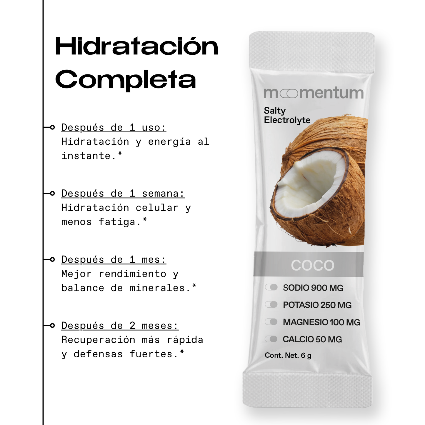 Electrolitos Coco Salty