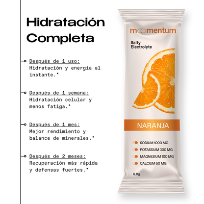 Electrolitos Naranja Salty