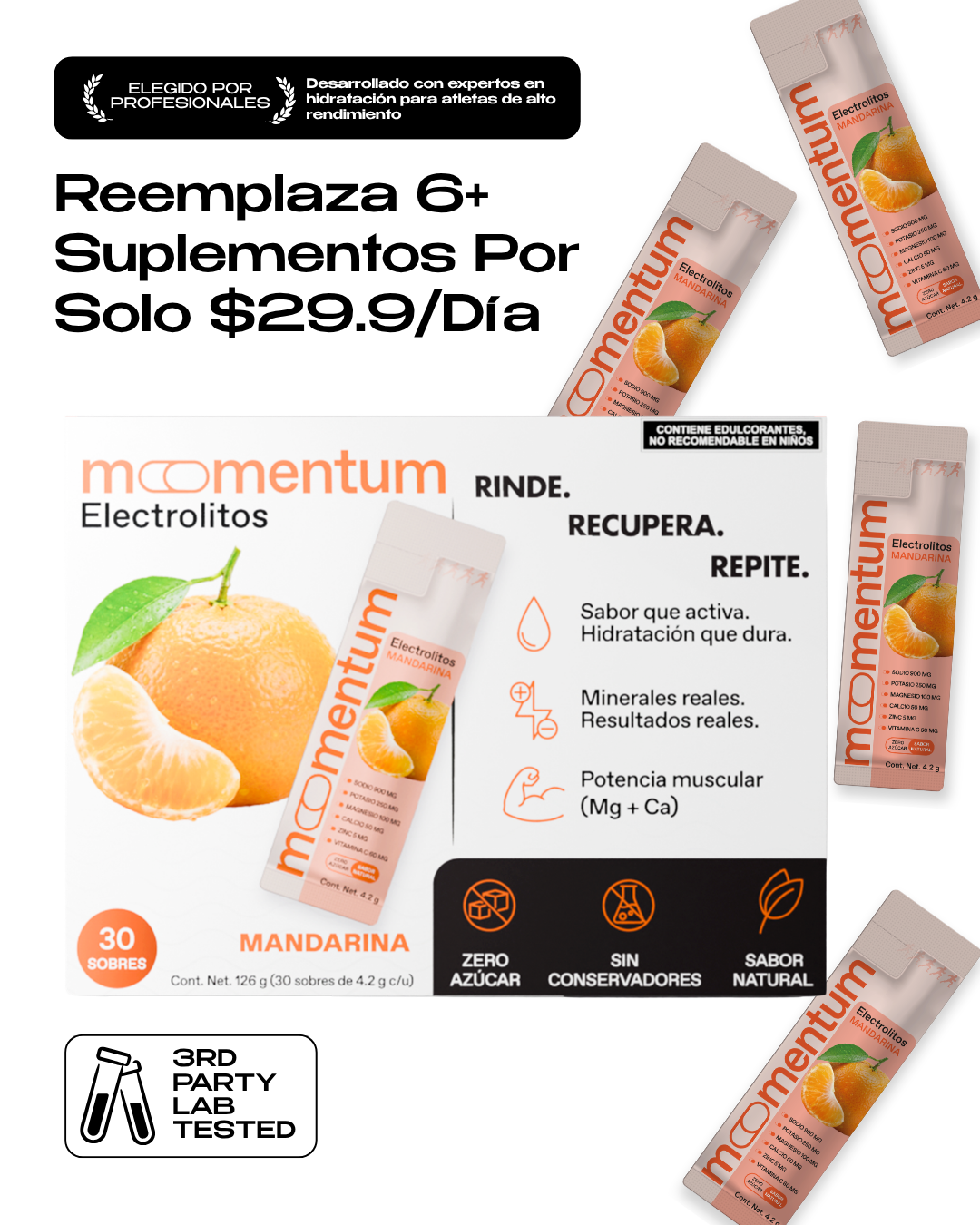 Electrolitos Mandarina