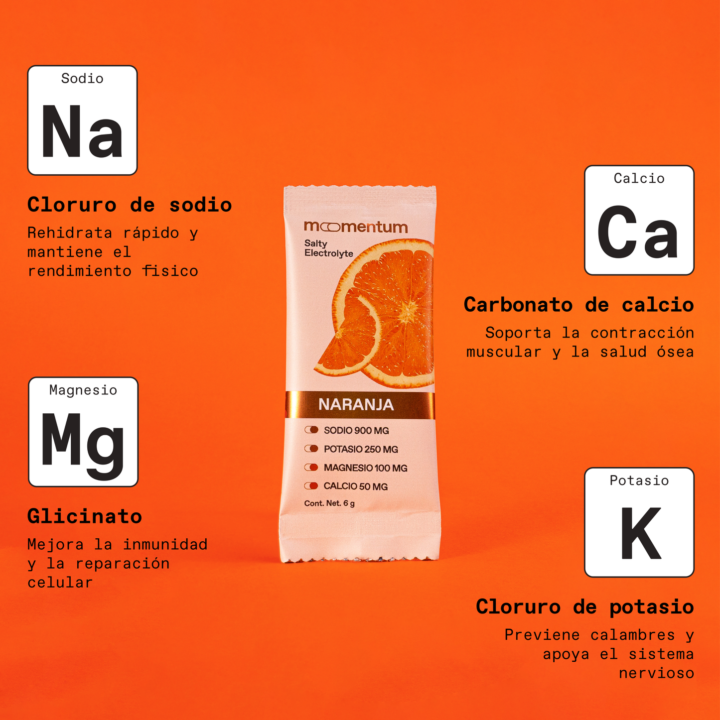 Electrolitos Naranja Salty