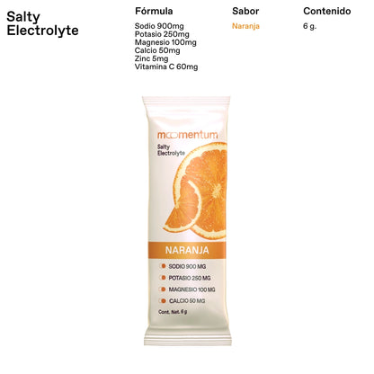 Electrolitos Naranja Salty